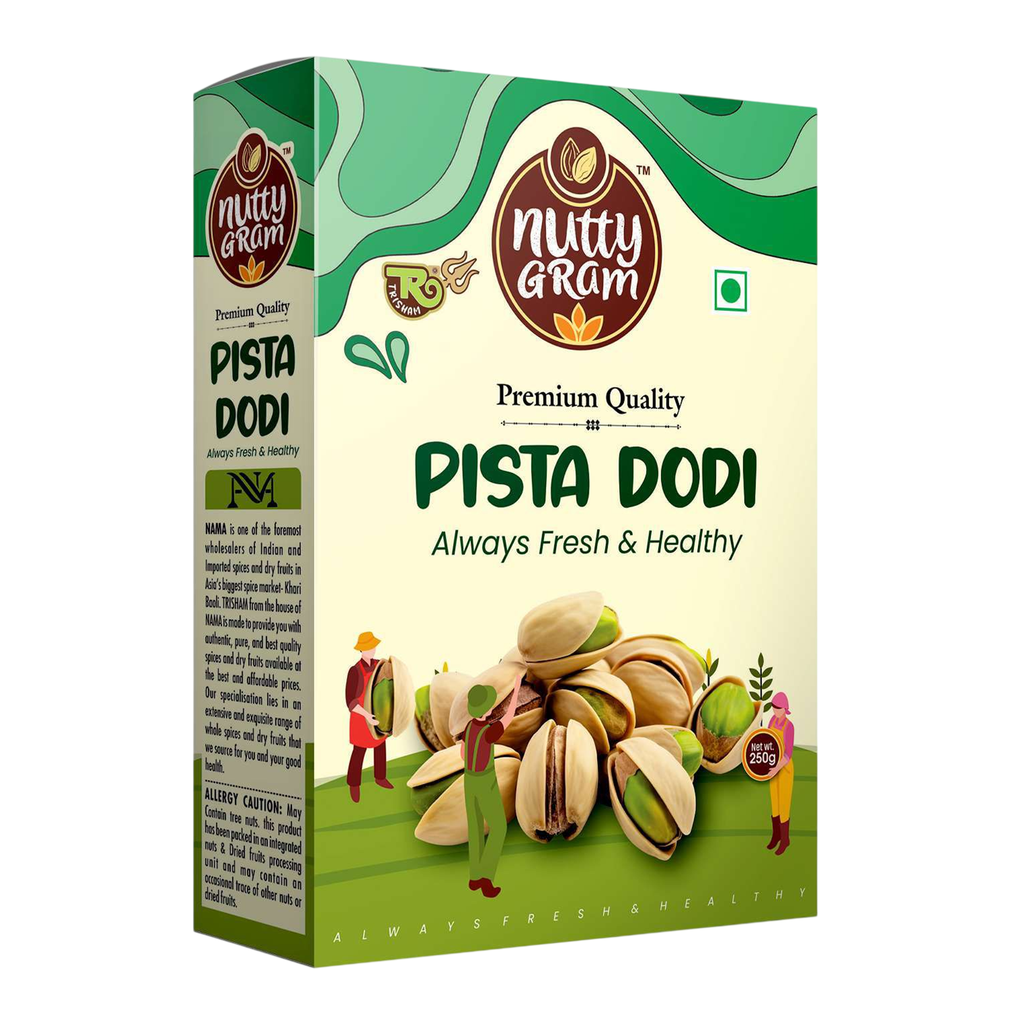 29 PISTA INSHELL - NUTTYGRAM 250gm - Image 1