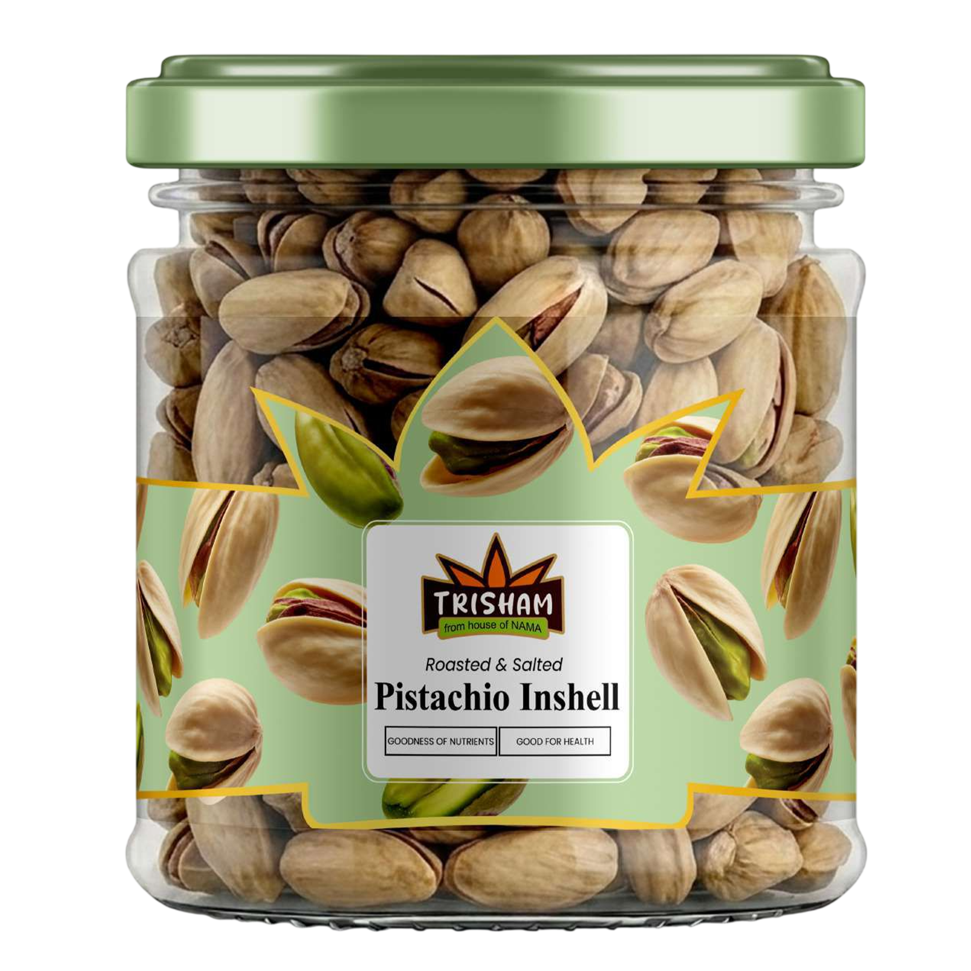 60 PISTACHIOS INSHELL JAR 250gm - Image 1